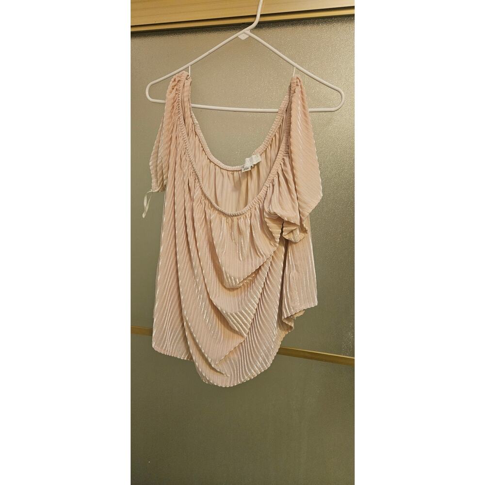 Gorgeous vintage pink peach forever 21 3x extra large top bridgeton romantic